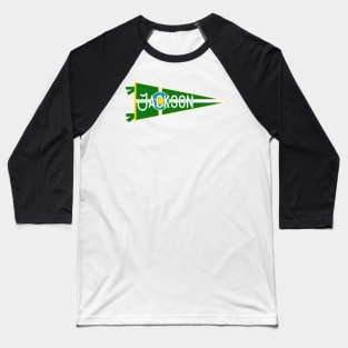 Jackson Flag Pennant Baseball T-Shirt